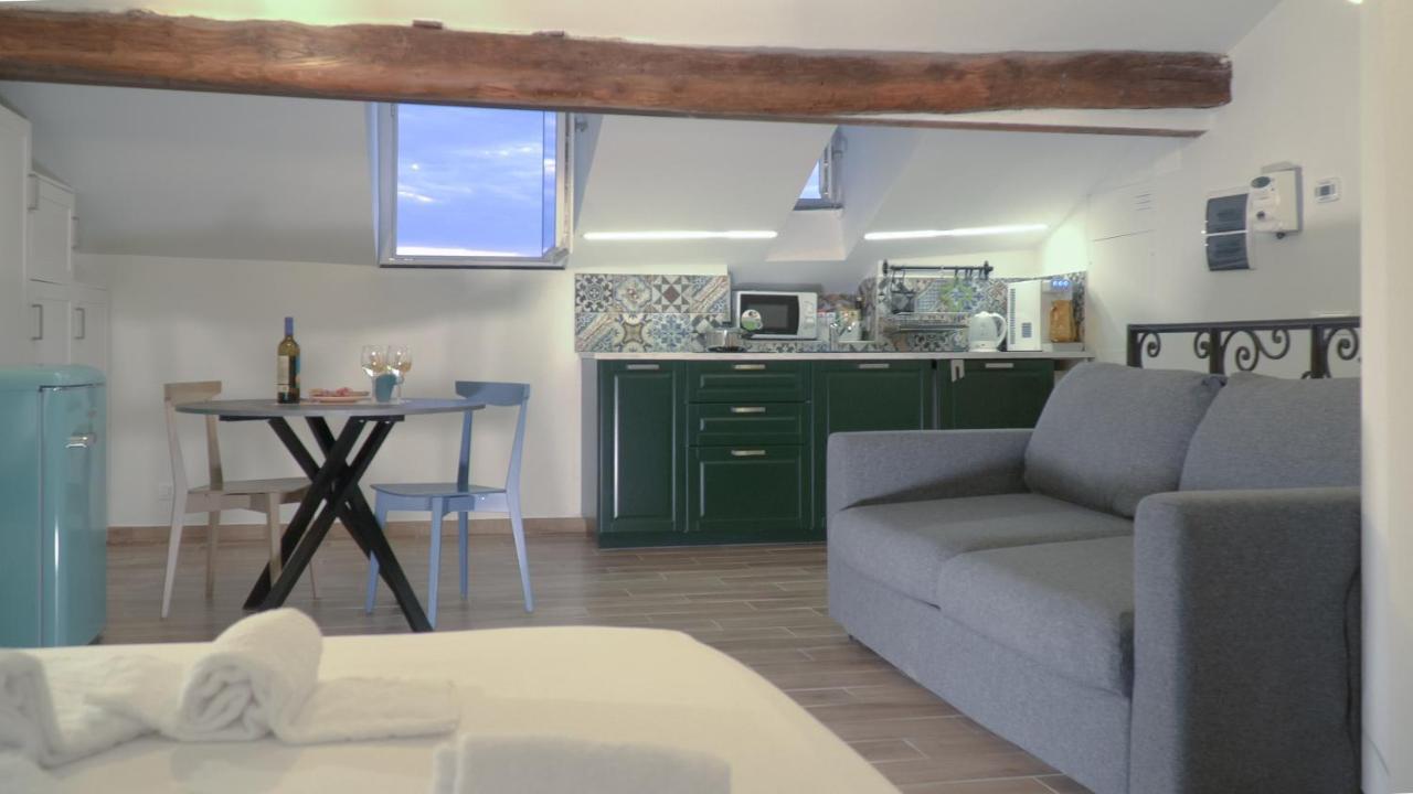 Via Garibaldi 75 - Attic Sea View Lägenhet Camogli Exteriör bild